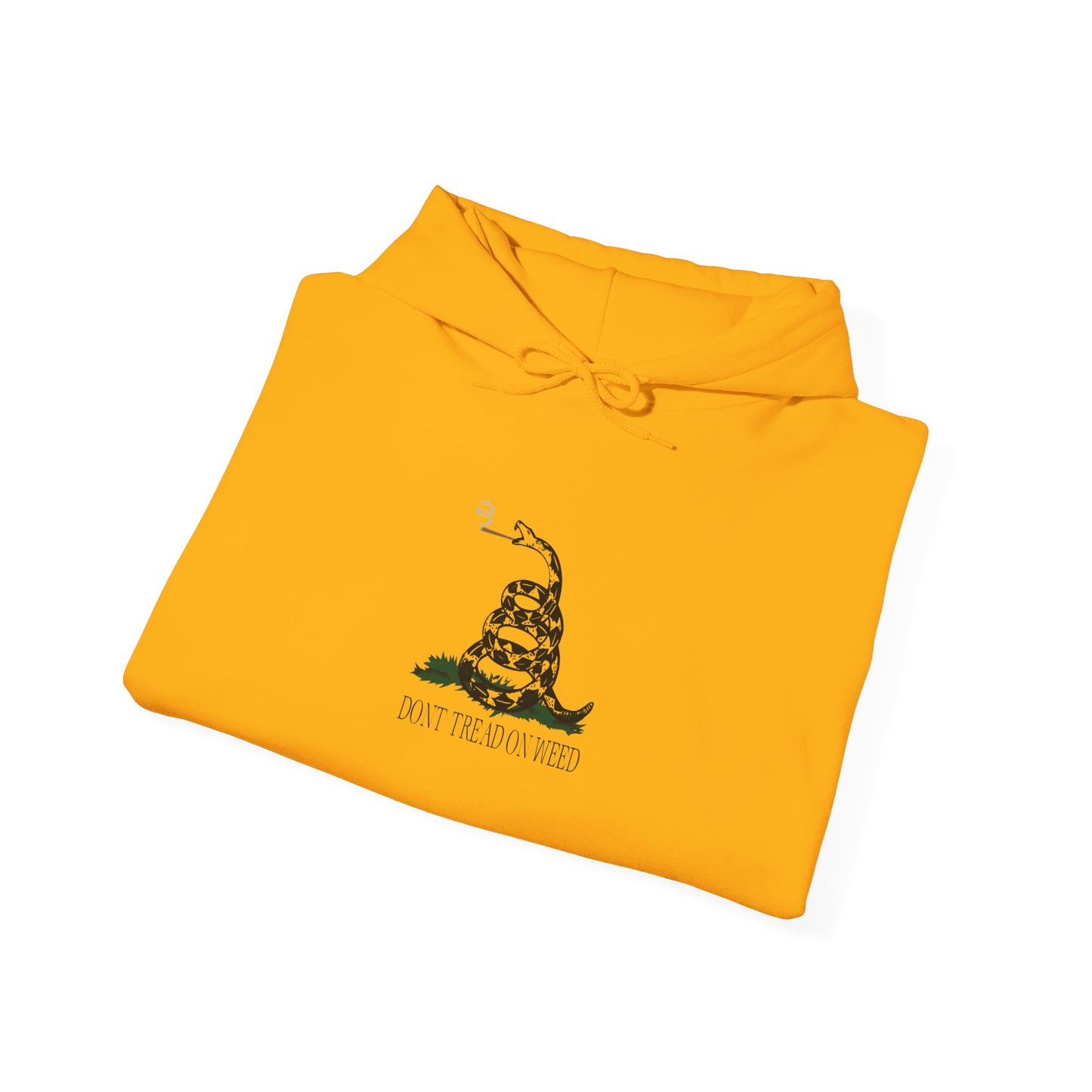 
                  
                    Gadsden 'Don't Tread On Weed' Hoodie — Yellow Pro- Liberty Flag Sweatshirt
                  
                