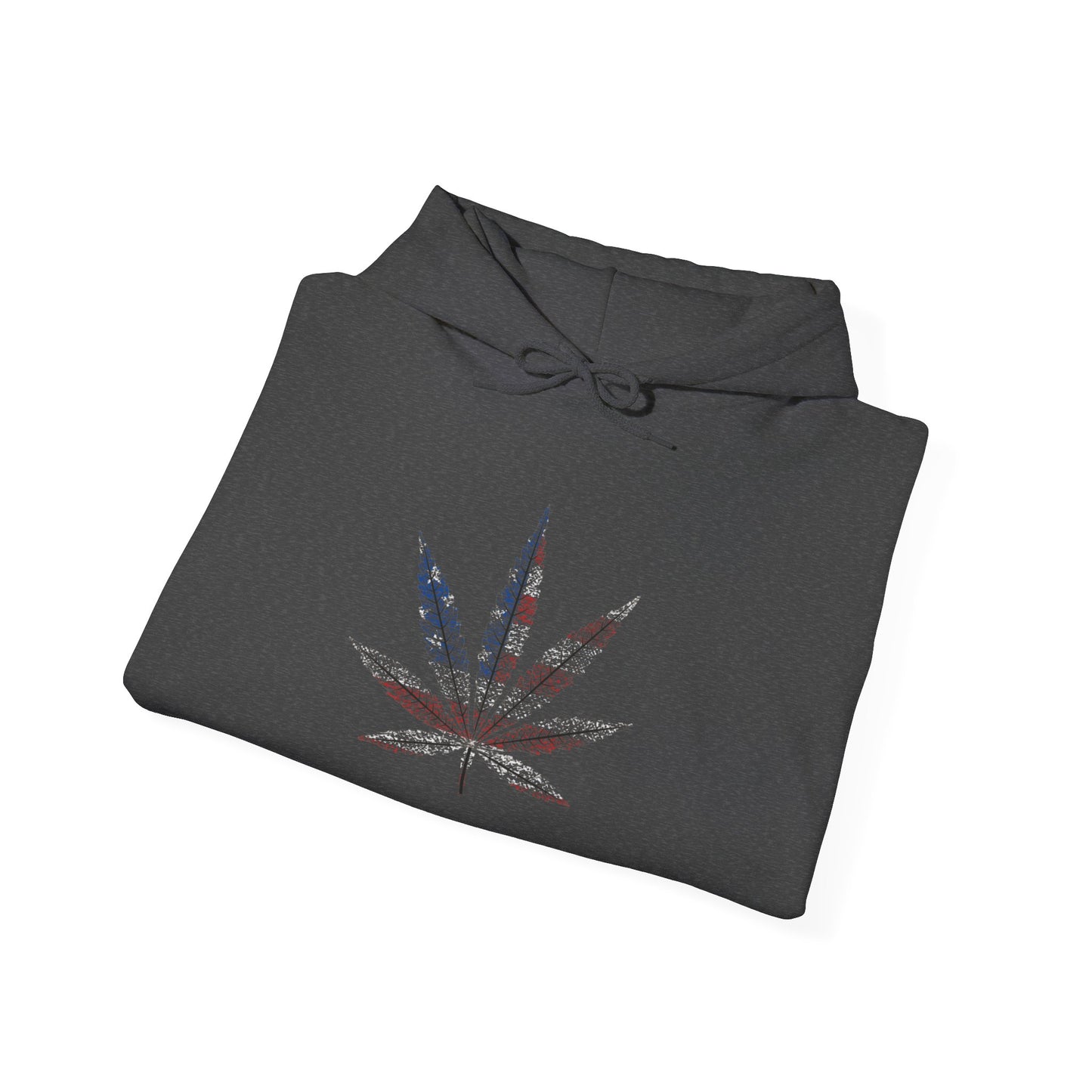 
                  
                    American Flag Cannabis Leaf Hoodie – Patriotic Marijuana Graphic Sweatshirt
                  
                